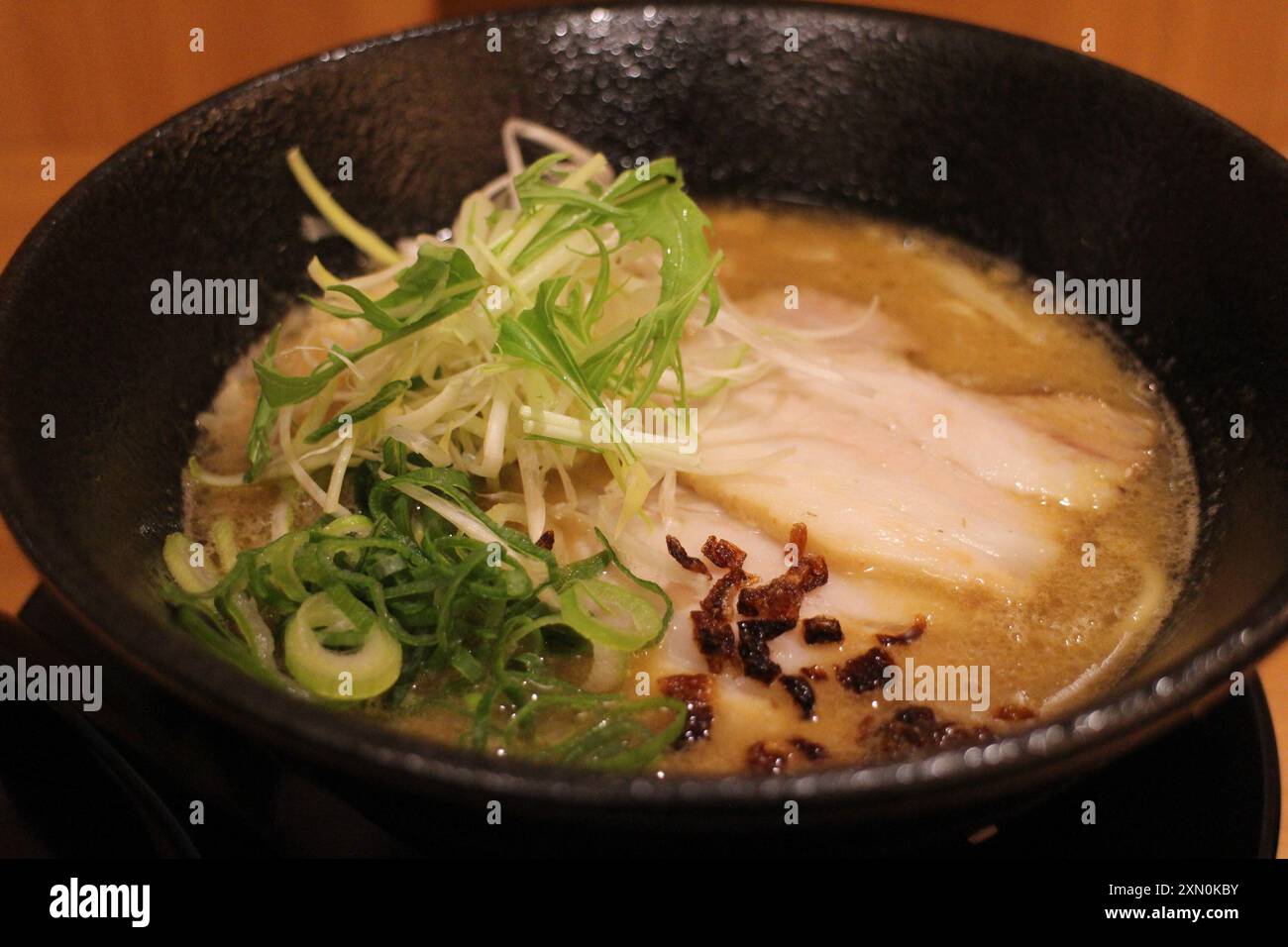 Poulet Ramen à Kyoto, Japon Banque D'Images