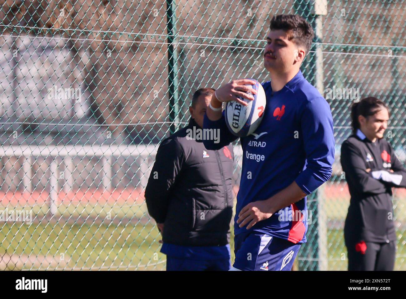 France Rugby Selection Banque D'Images