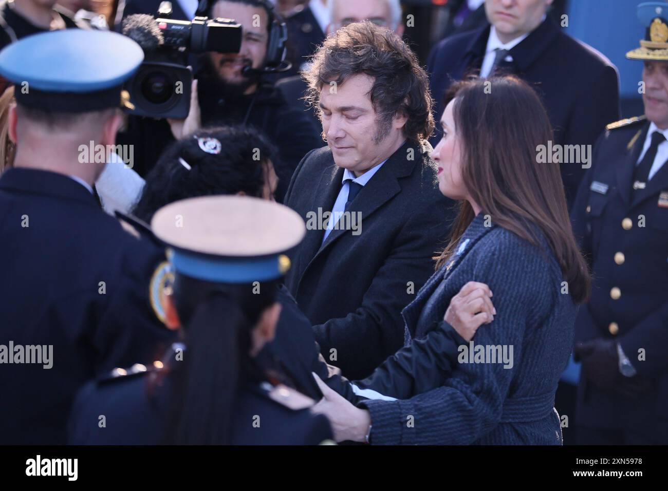 JAVIER MILEI PRÉSIDENT DE L'ARGENTINE Banque D'Images