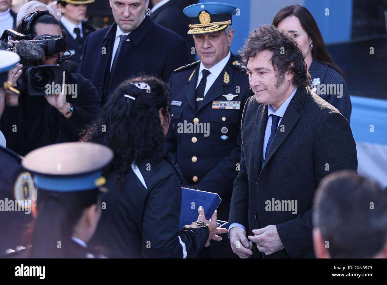 JAVIER MILEI PRÉSIDENT DE L'ARGENTINE Banque D'Images