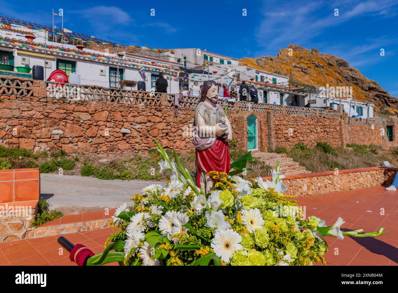 Île de Berlenga, Portugal : 22 juin 2024 : Festival en l'honneur de Saint Jean Baptiste, sur l'île de Berlenga, Peniche. Portugal Banque D'Images