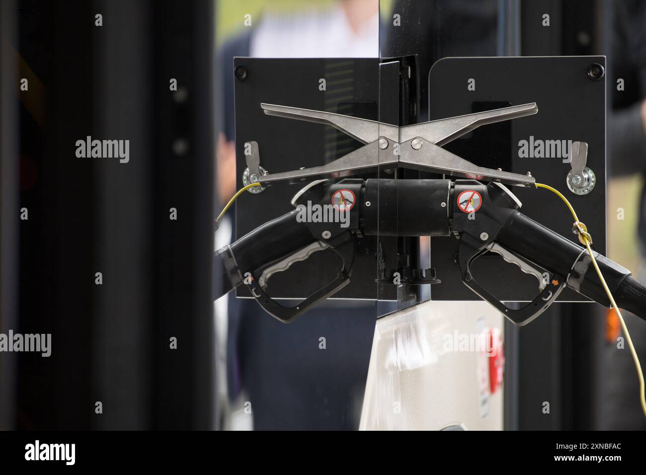 Station hydrogène à Gdansk, Pologne © Wojciech Strozyk / Alamy Stock photo Banque D'Images