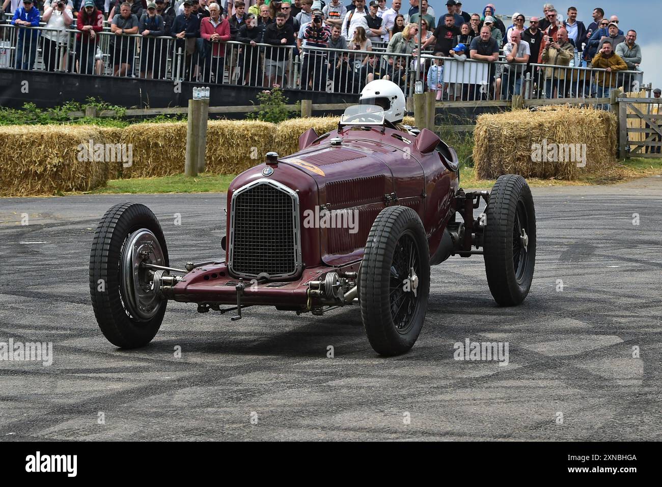 Annette Viessmann, Alfa Romeo P3 Tipo B, Une sélection de véhicules d'avant-guerre, y compris certains des premiers coureurs de Grand Prix, qui a jeté les bases f Banque D'Images