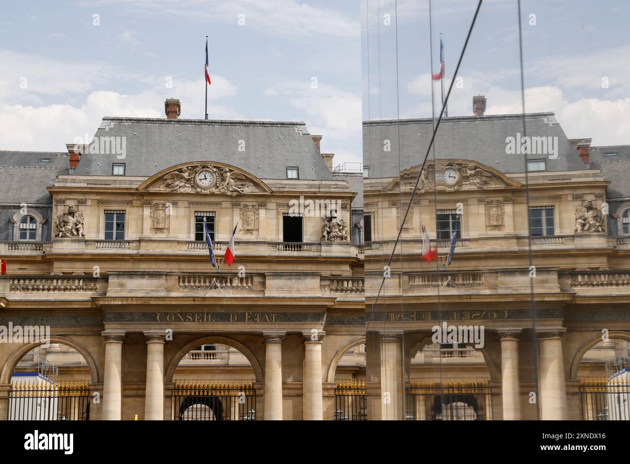 PROFITER DES JEUX OLYMPIQUES À PARIS Banque D'Images