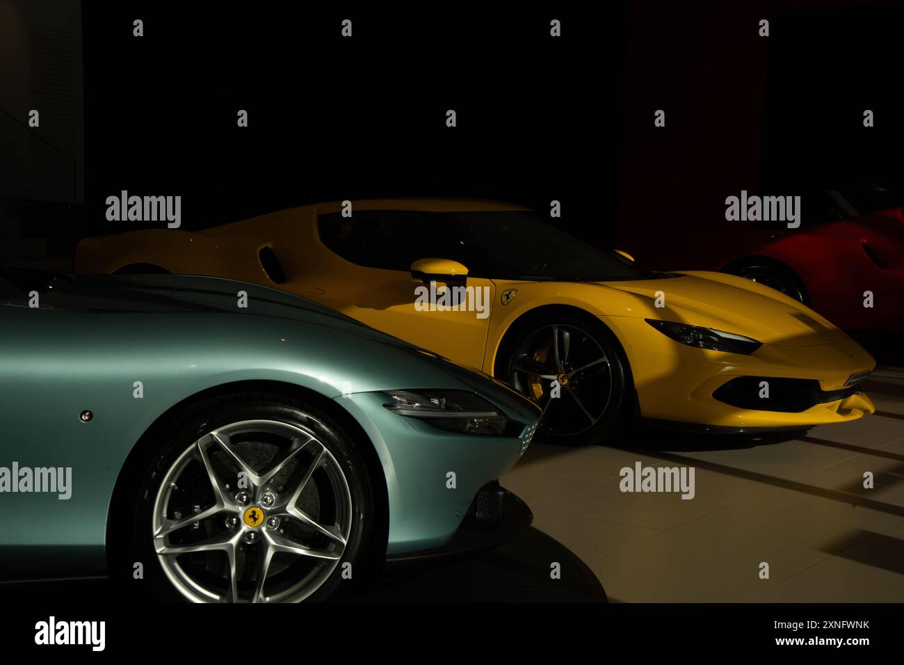 Charles Pozzi Ferrari Banque D'Images