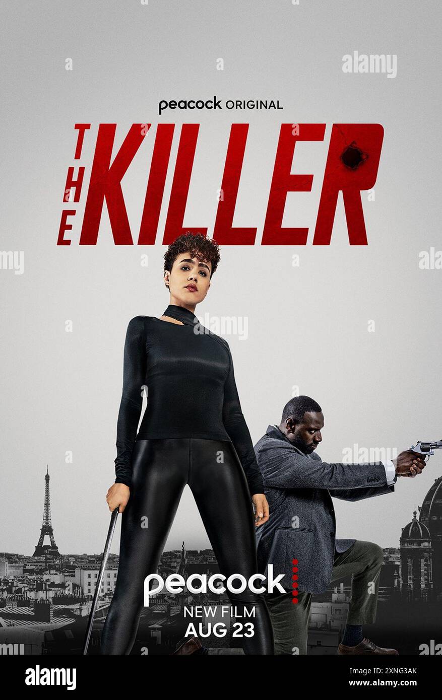 L'affiche tueuse Nathalie Emmanuel Banque D'Images