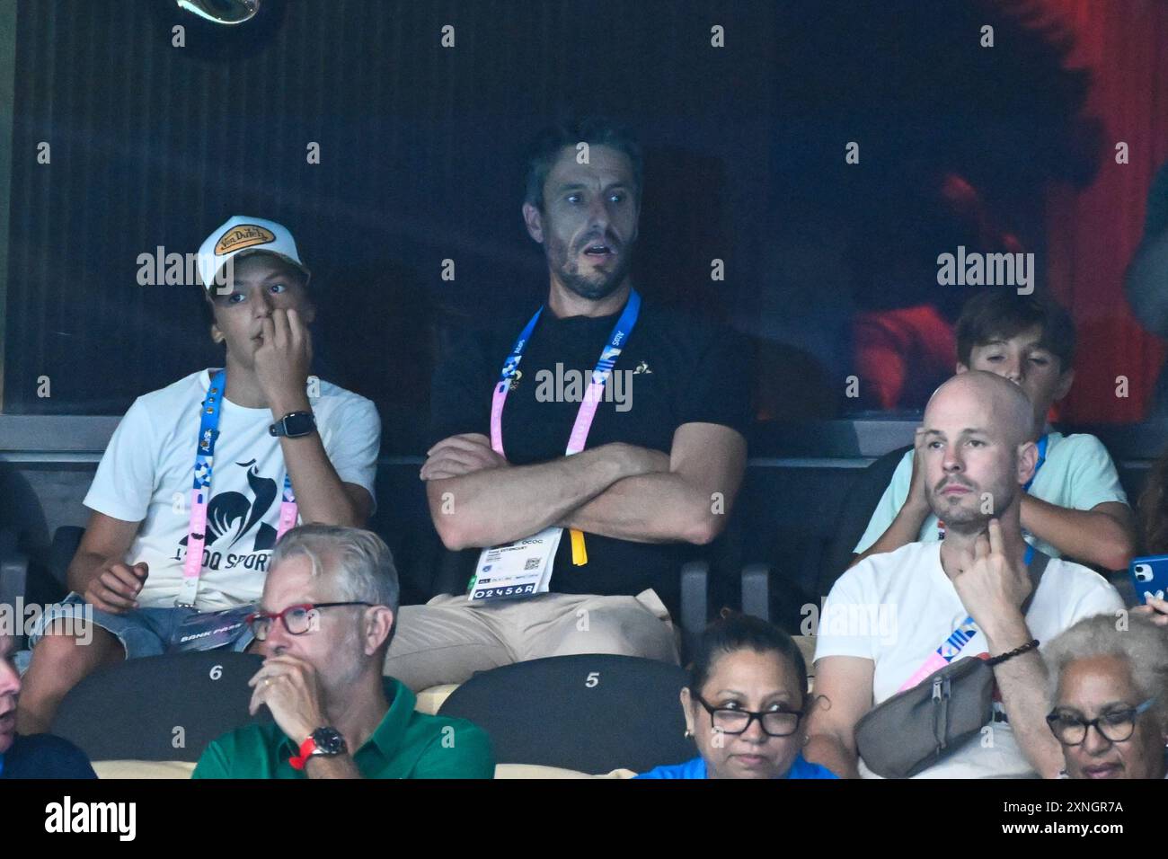 Collection JO Paris 2024 - Tony Estanguet, Leon Marchand, Teddy Riner, Flamme