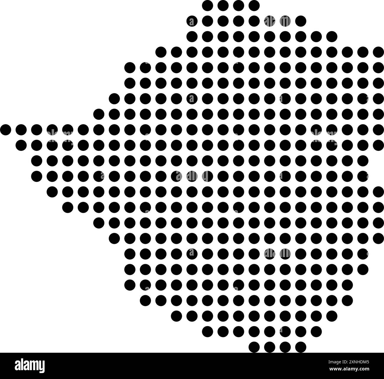 conception d'illustration d'icône de carte de pays du zimbabwe Illustration de Vecteur