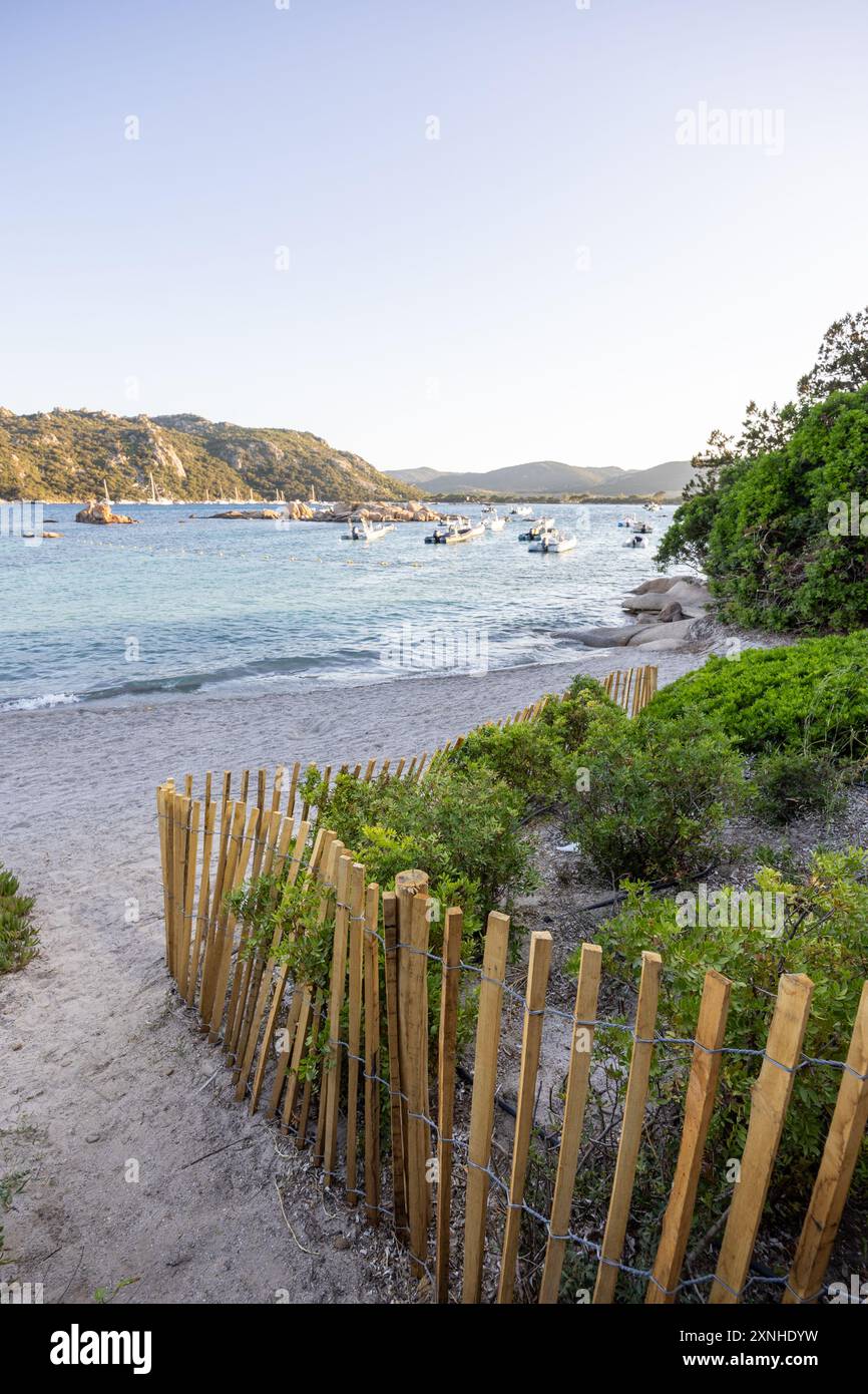 Plage de Santa Julia Corse, France Banque D'Images