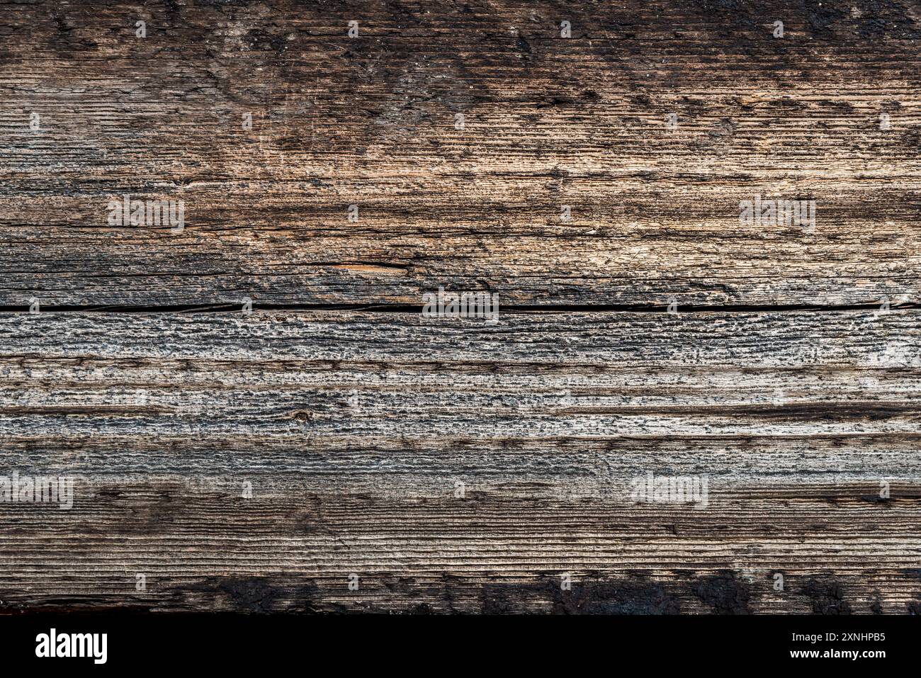 Fond de texture d'un vieux bois fissuré naturel Banque D'Images