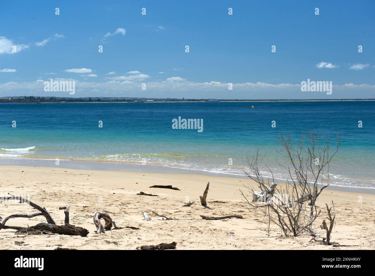 Aucune idée de comment Observatory point a obtenu son nom, mais la jetée de bétail en ruine à proximité était l'endroit où les équipages des navires entrants arrivaient à terre pour la quarantaine. Banque D'Images