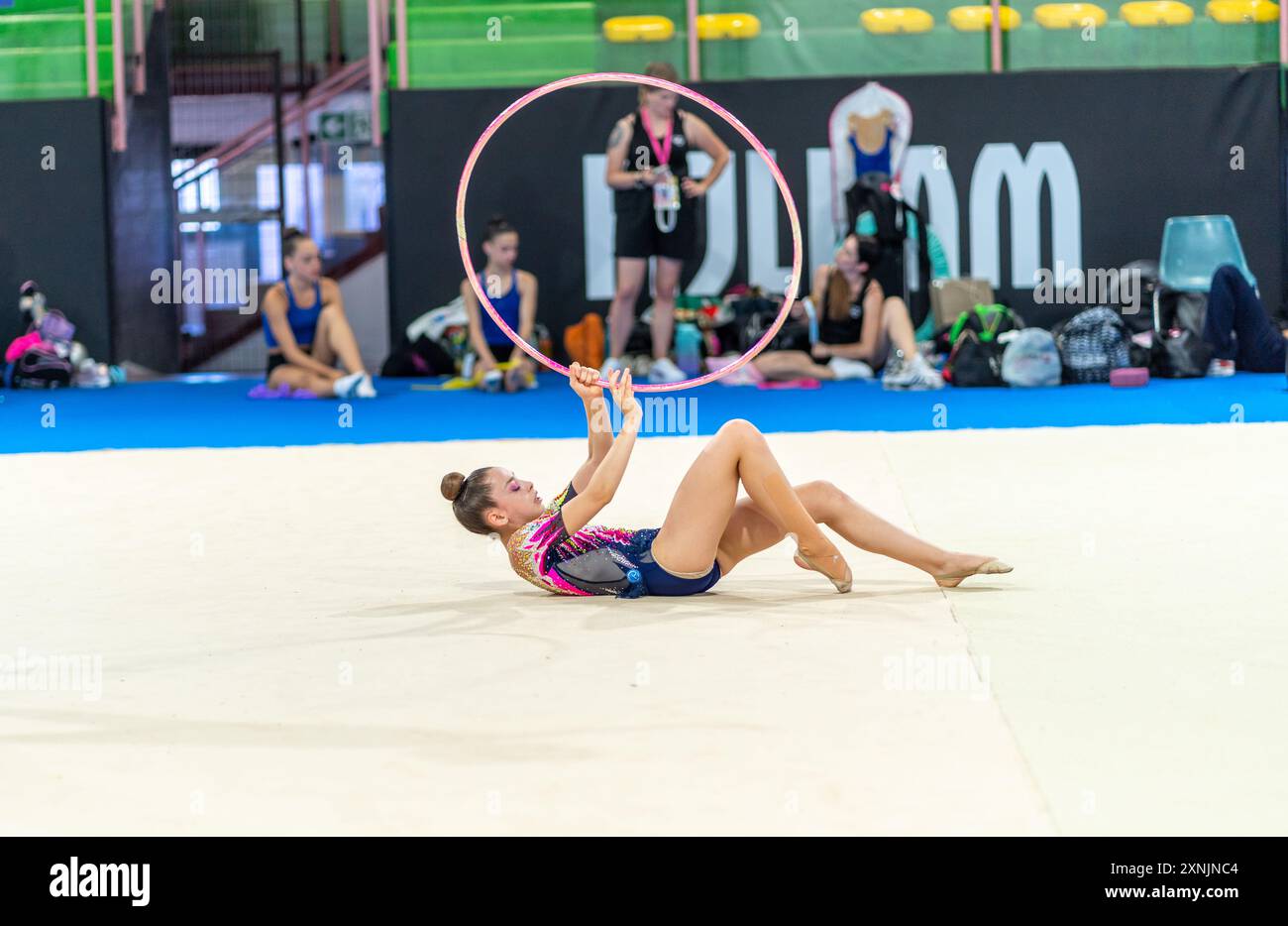 Rome Cup 2024 gymnastique rythmique Banque D'Images