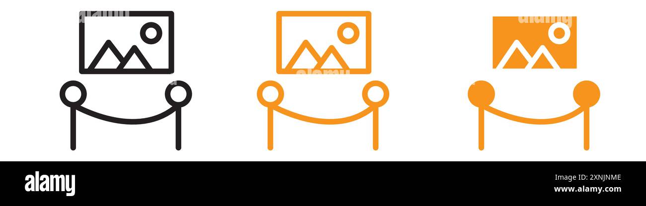 Exposer l'icône Web design logo ensemble collection dans le vecteur Illustration de Vecteur