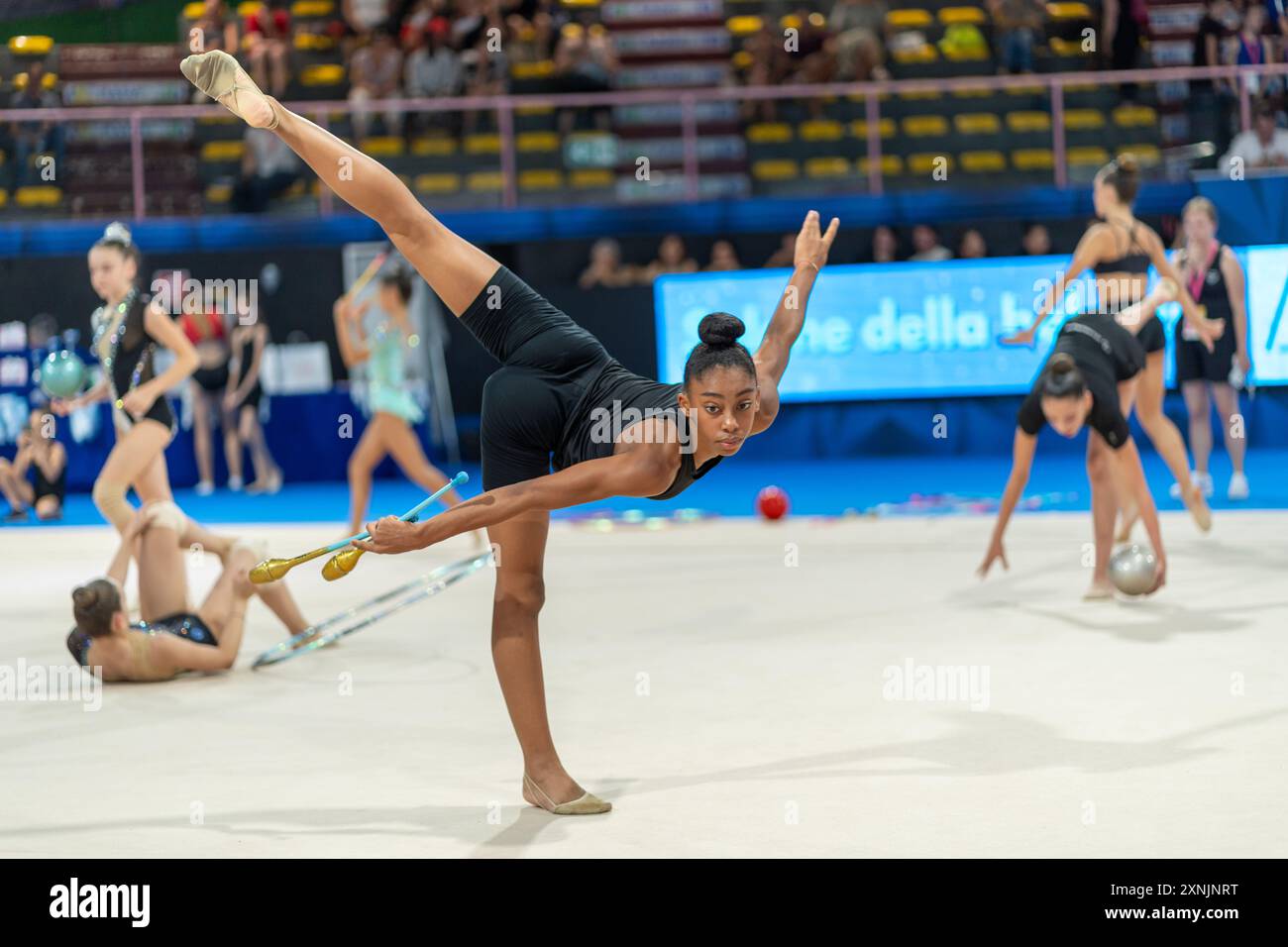 Rome Cup 2024 gymnastique rythmique Banque D'Images