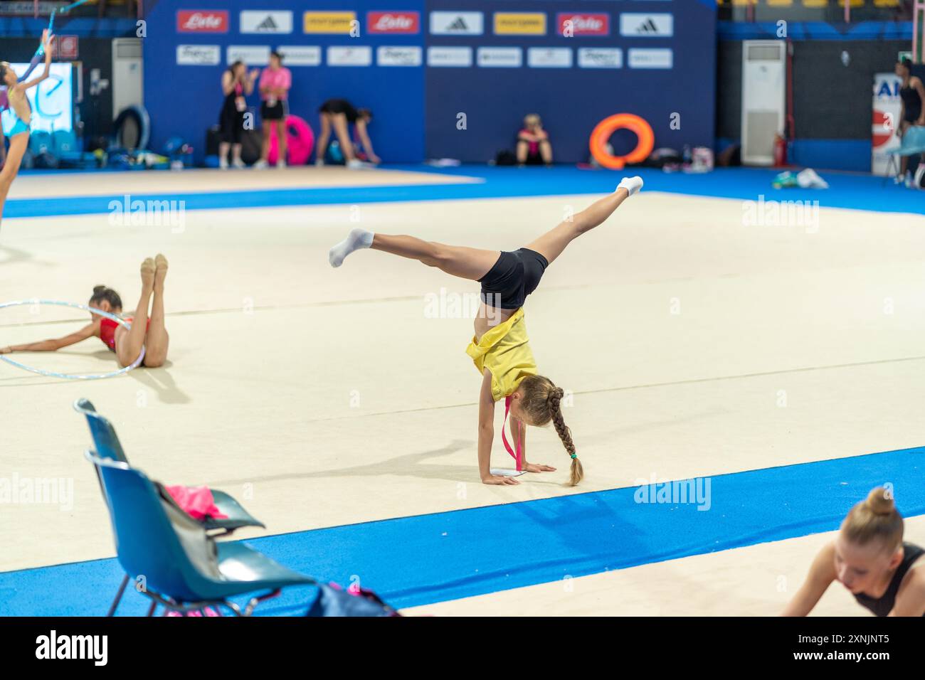 Rome Cup 2024 gymnastique rythmique Banque D'Images