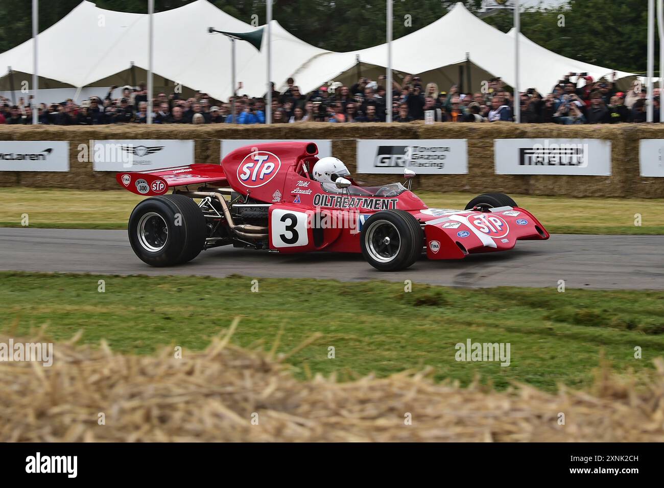 Magnus Ahlqvist, mars 721X, Niki Lauda - The Resilient Racer, une sélection de voitures issues des trois fois champions de formule 1 de la carrière en motorspo Banque D'Images