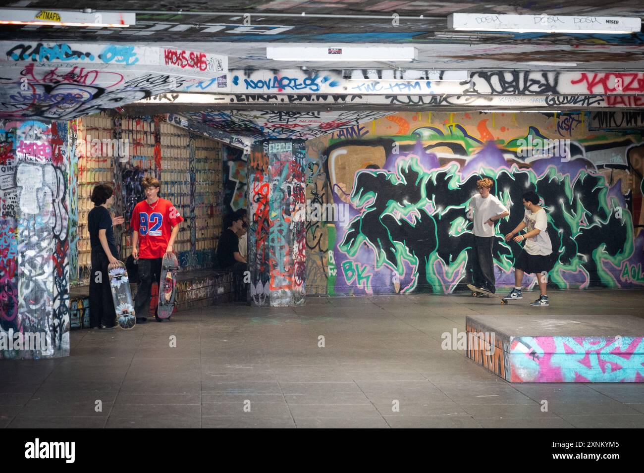 South Bank, Londres Banque D'Images