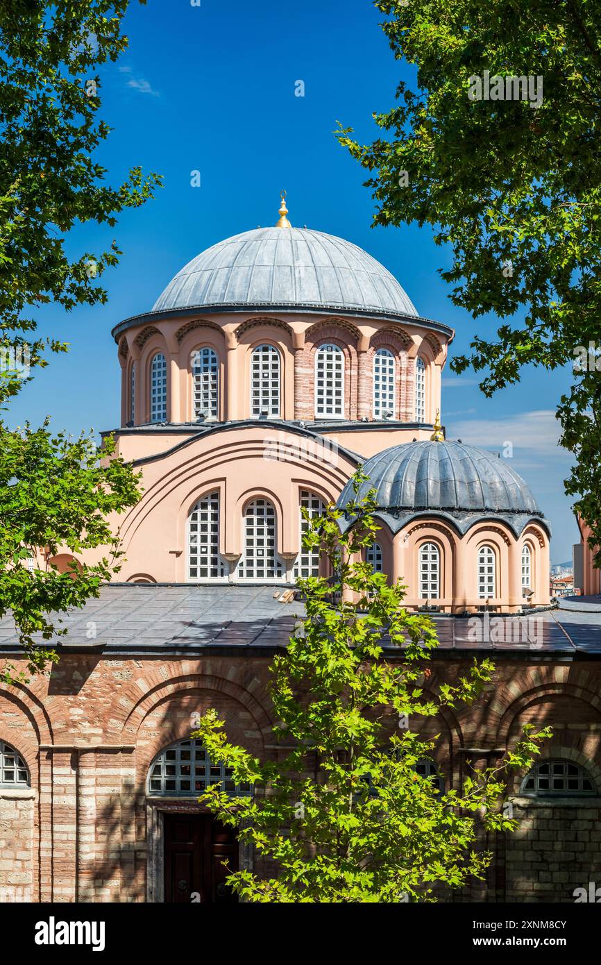 Église Chora (mosquée Kariye), Istanbul, Turquie Banque D'Images