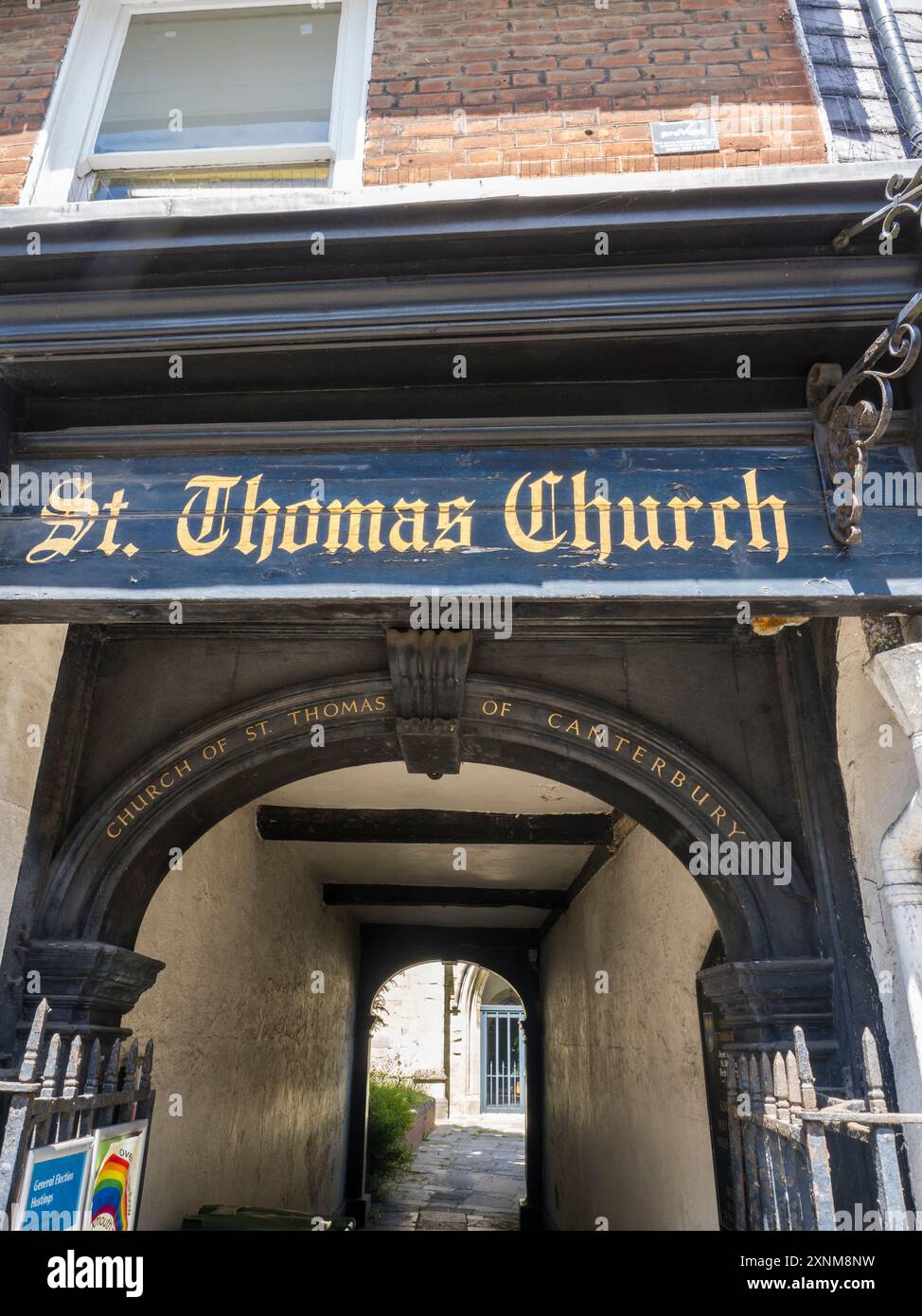 Church of St Thomas of Canterbury, Salisbury, Wiltshire, Angleterre, Royaume-Uni, GB. Banque D'Images