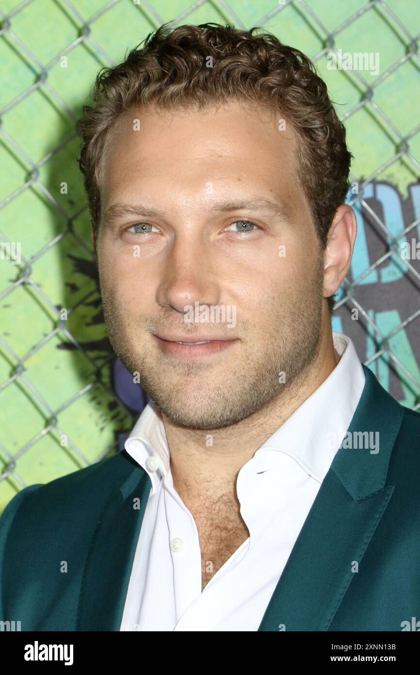 JAI Courtney assiste à la première de 'suicide Squad' au Beacon Theatre de New York. Banque D'Images