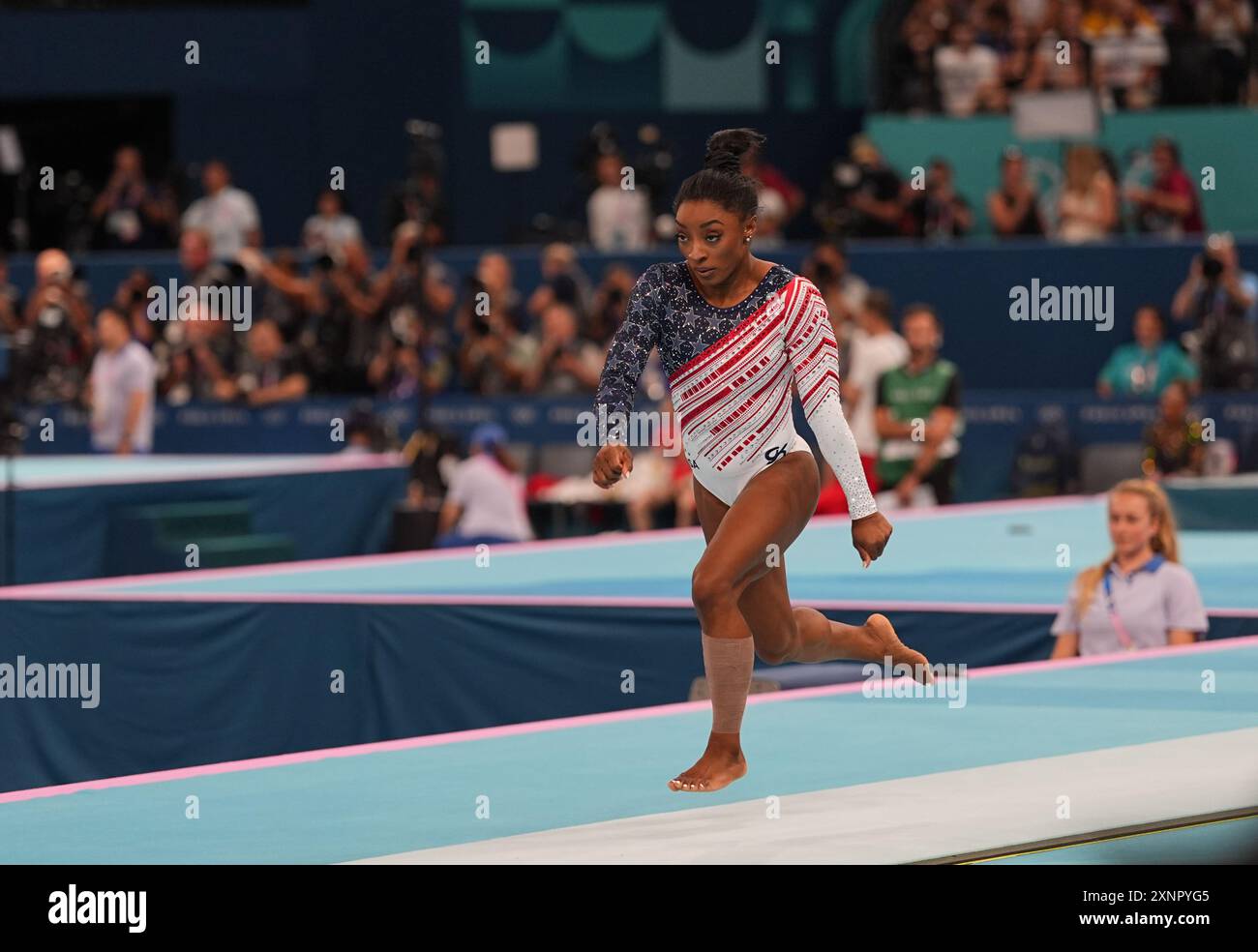 Nikolaj Jacobsen (Danemark) concourt lors de la ronde préliminaire masculine du Groupe B entre le Danemark et la Hongrie le jour 7 des Jeux Olympiques de Paris 2024 au South Paris Arena 6 le 2 août 2024 à Paris, France. Banque D'Images