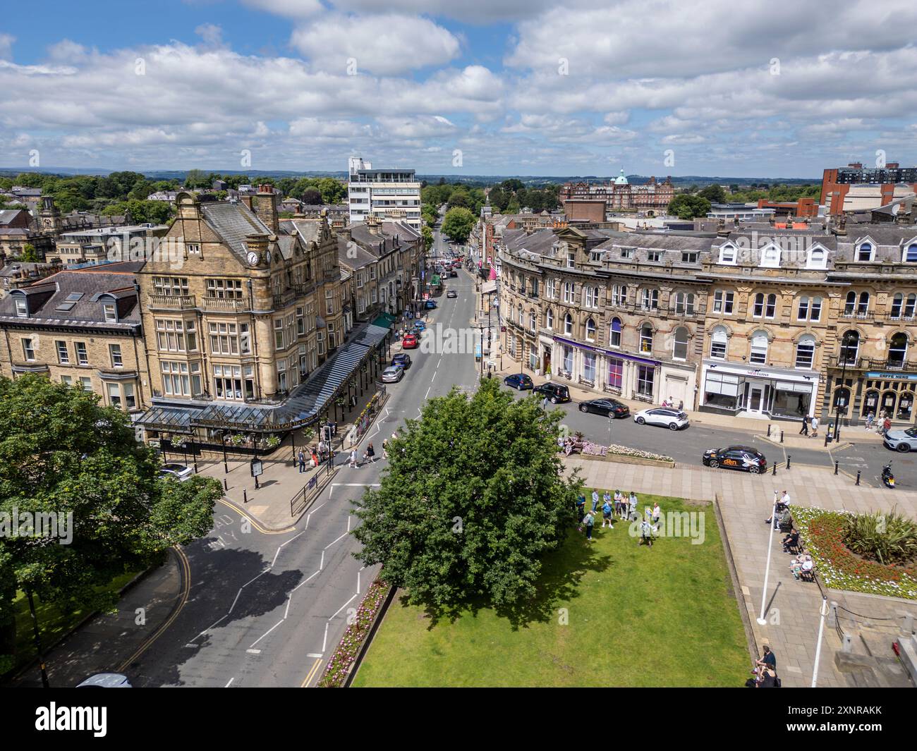 Salons de thé Bettys Cafe dans le centre-ville de Harrogate, North Yorkshire, Angleterre Banque D'Images