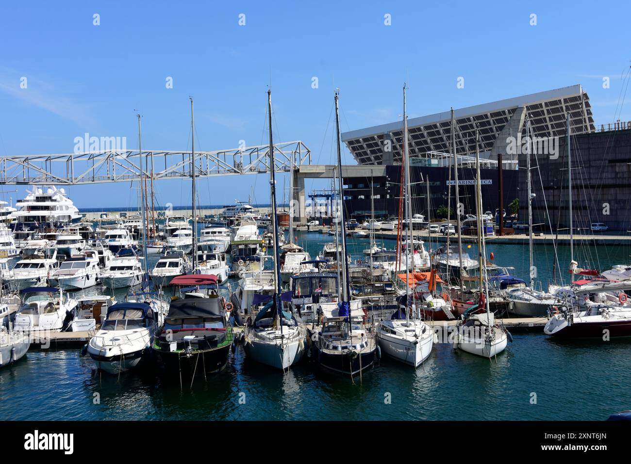 Forum des ports. Barcelone, Catalogne, Espagne. Banque D'Images