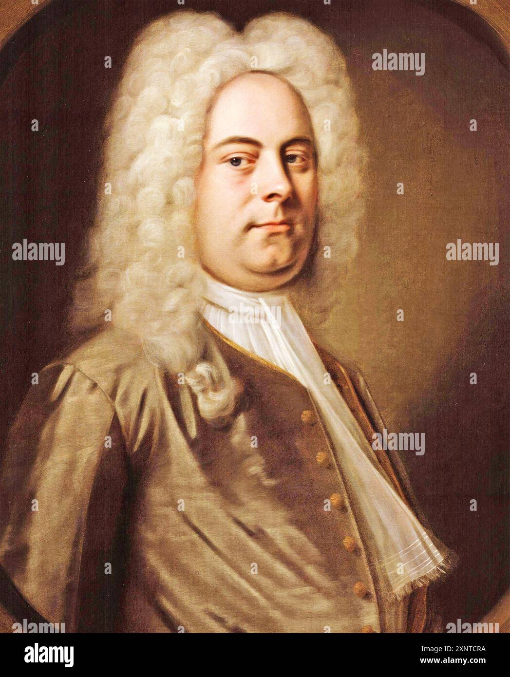 GEORGE FRIDERIC HANDEL (1685-1759) compositeur baroque germano-britannique en 1726 Banque D'Images