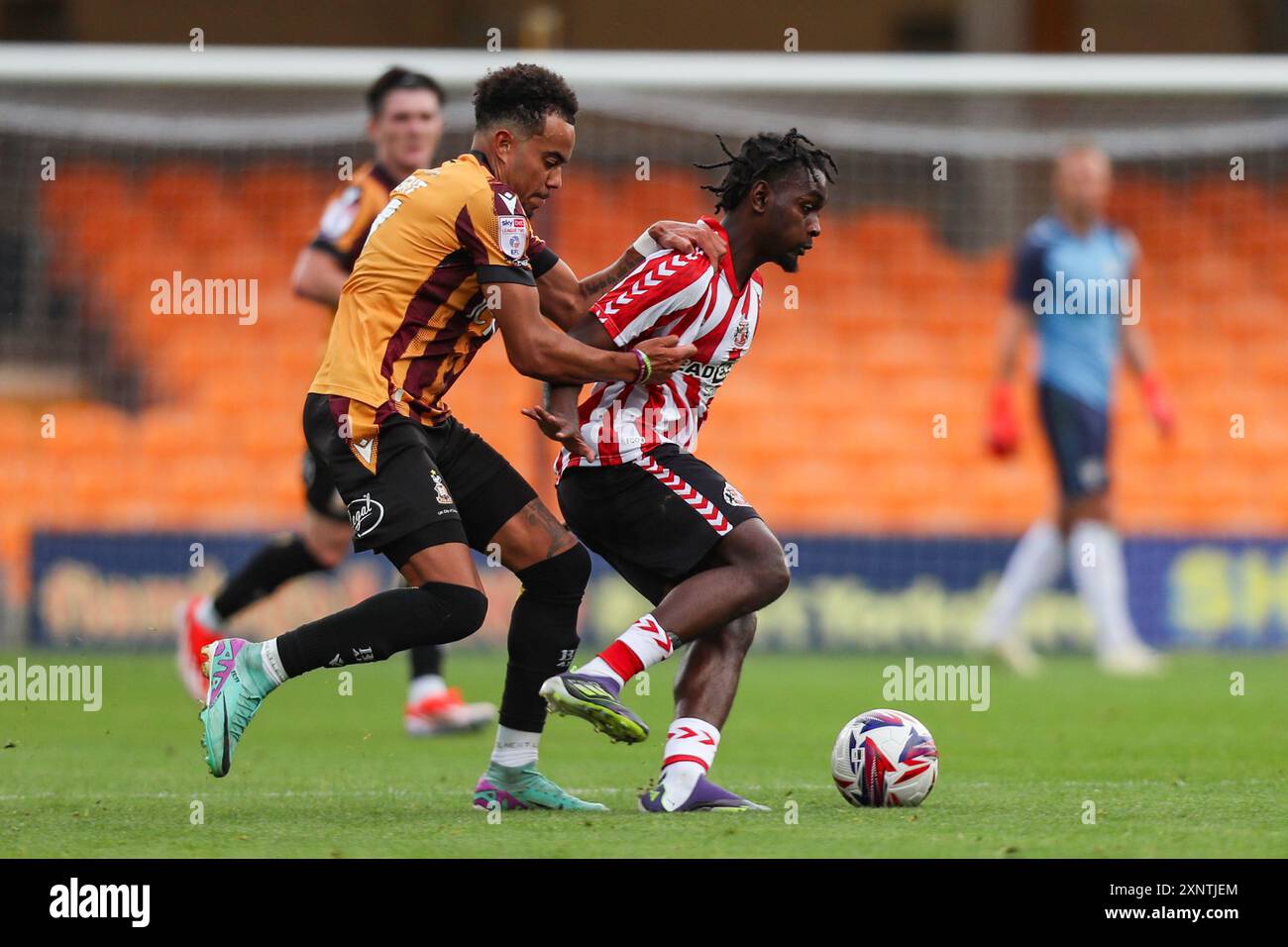 Bradford, Royaume-Uni, 30 juillet 2024. Abdoullah Ba de Sunderland, lors de Bradford City vs Sunderland Pre-Season Friendly, Valley Parade, Bradford, Royaume-Uni Banque D'Images