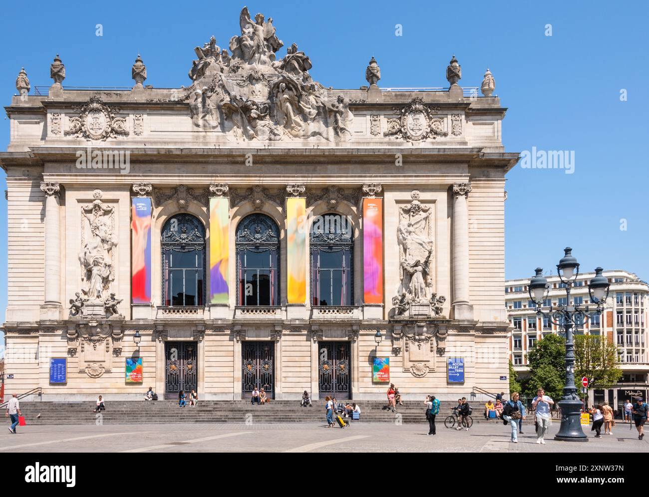 Opéra de Lille, hauts-de-France, France Banque D'Images