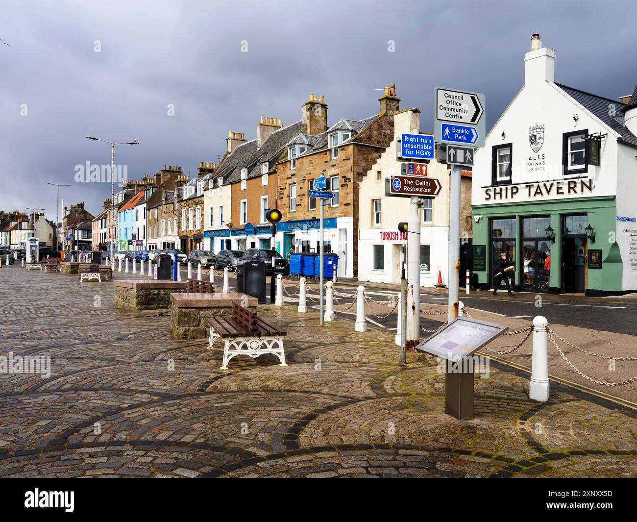 Anstruther, East Neuk of Fife, Écosse, Royaume-Uni, Europe Copyright : MarkxSunderland 845-1175 Banque D'Images