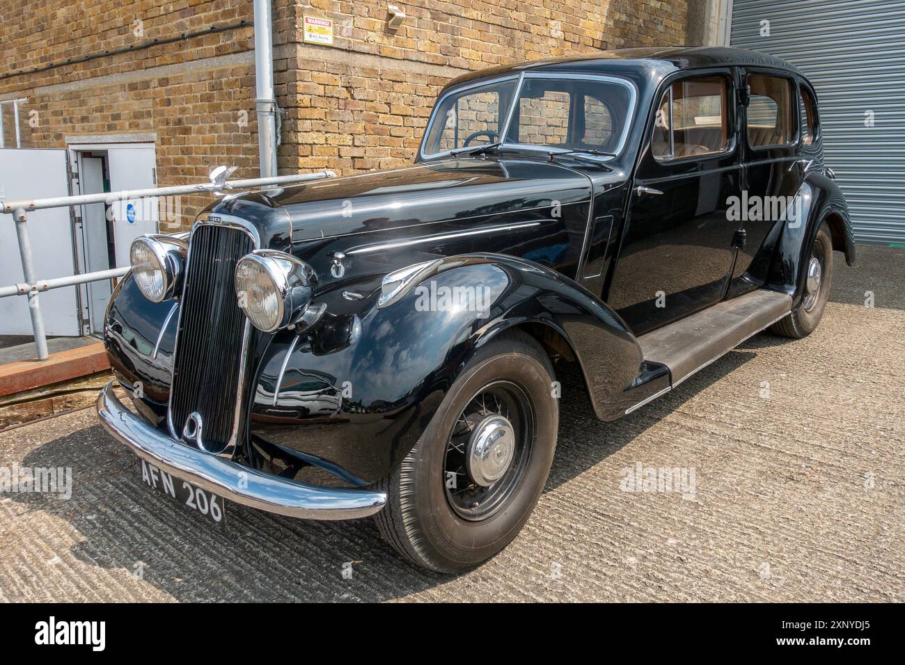 Humber Snipe, 1936, Douvres transport Museum, Douvres, Kent, Angleterre, également utilisé comme voiture de mariage Banque D'Images
