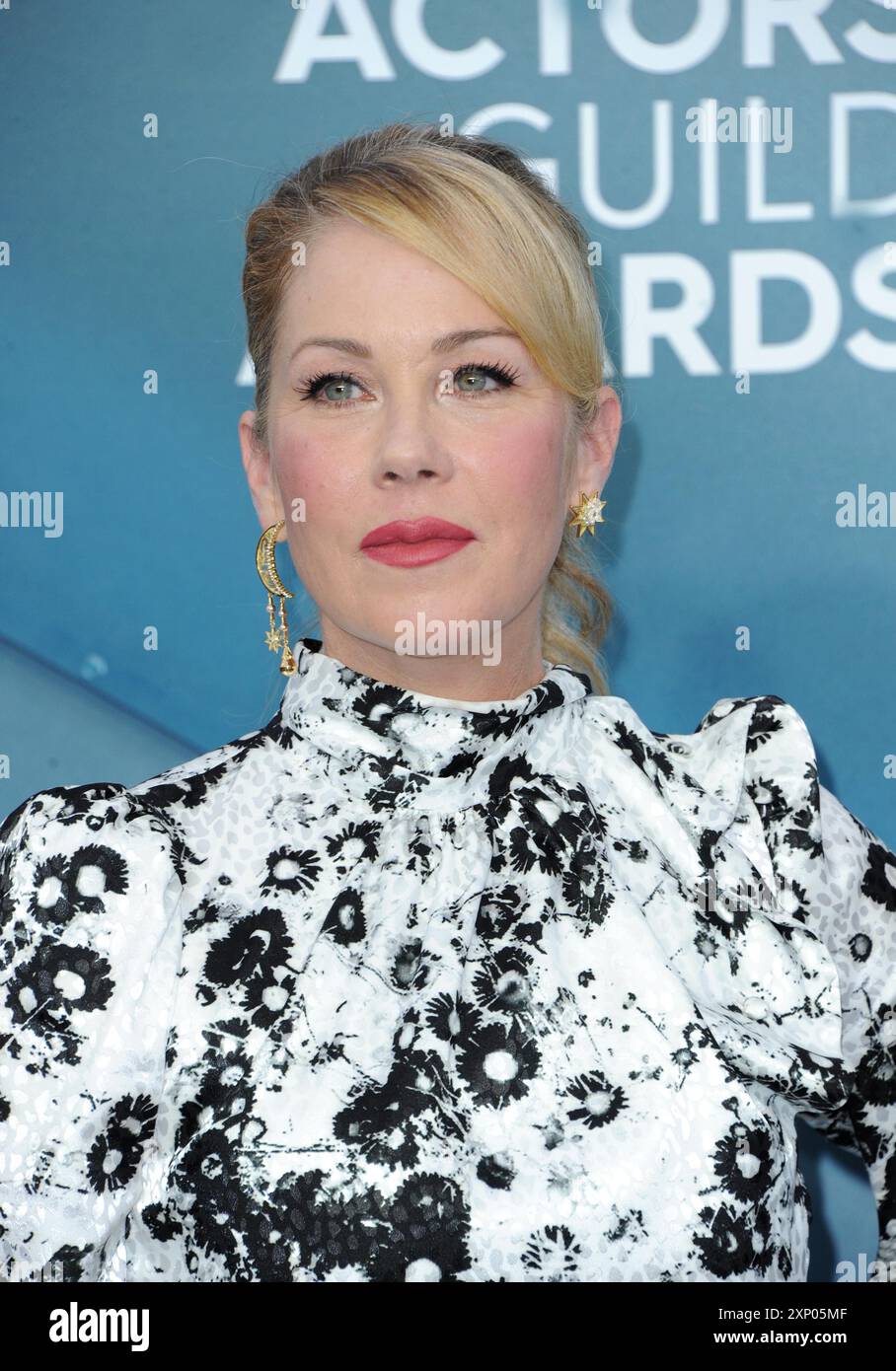 Christina Applegate à la 26e cérémonie annuelle Screen Actors Guild Awards qui s'est tenue au Shrine Auditorium de Los Angeles, États-Unis, le 19 janvier 2020 Banque D'Images