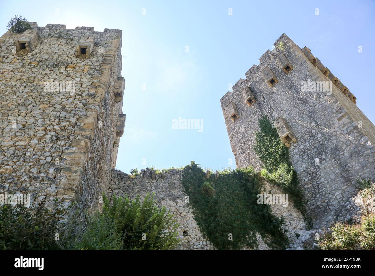 Monastère de Manasija près de Despotovac, Serbie Banque D'Images