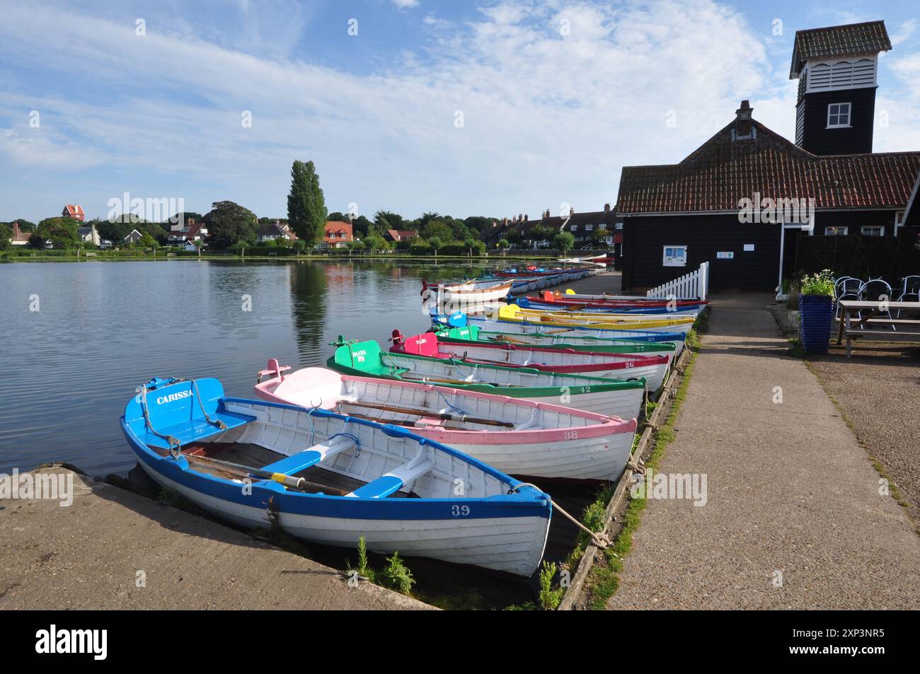 Thorpeness Meare Suffolk Angleterre Royaume-Uni Banque D'Images