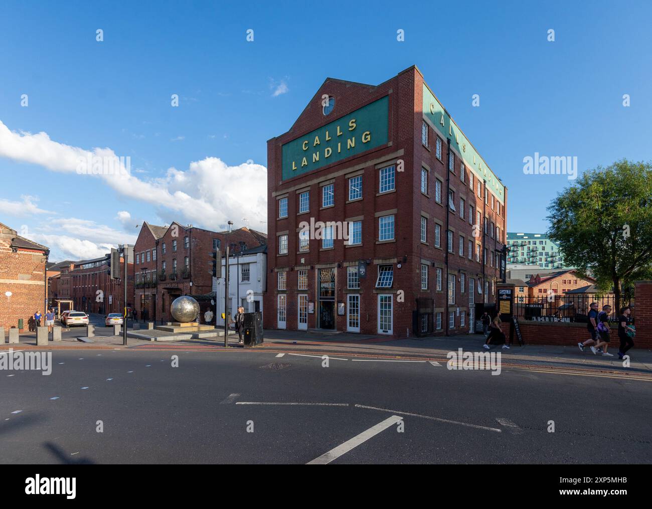 Landing, Leeds, West Yorkshire Banque D'Images