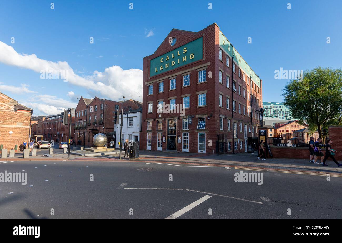 Landing, Leeds, West Yorkshire Banque D'Images