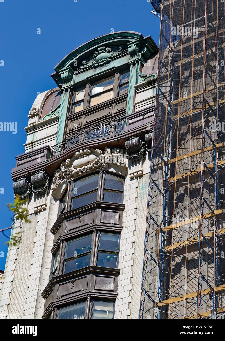 Le 210 Fifth Avenue est un immeuble loft (alias 1132 Broadway) dans le quartier historique nord de Madison Square. Banque D'Images