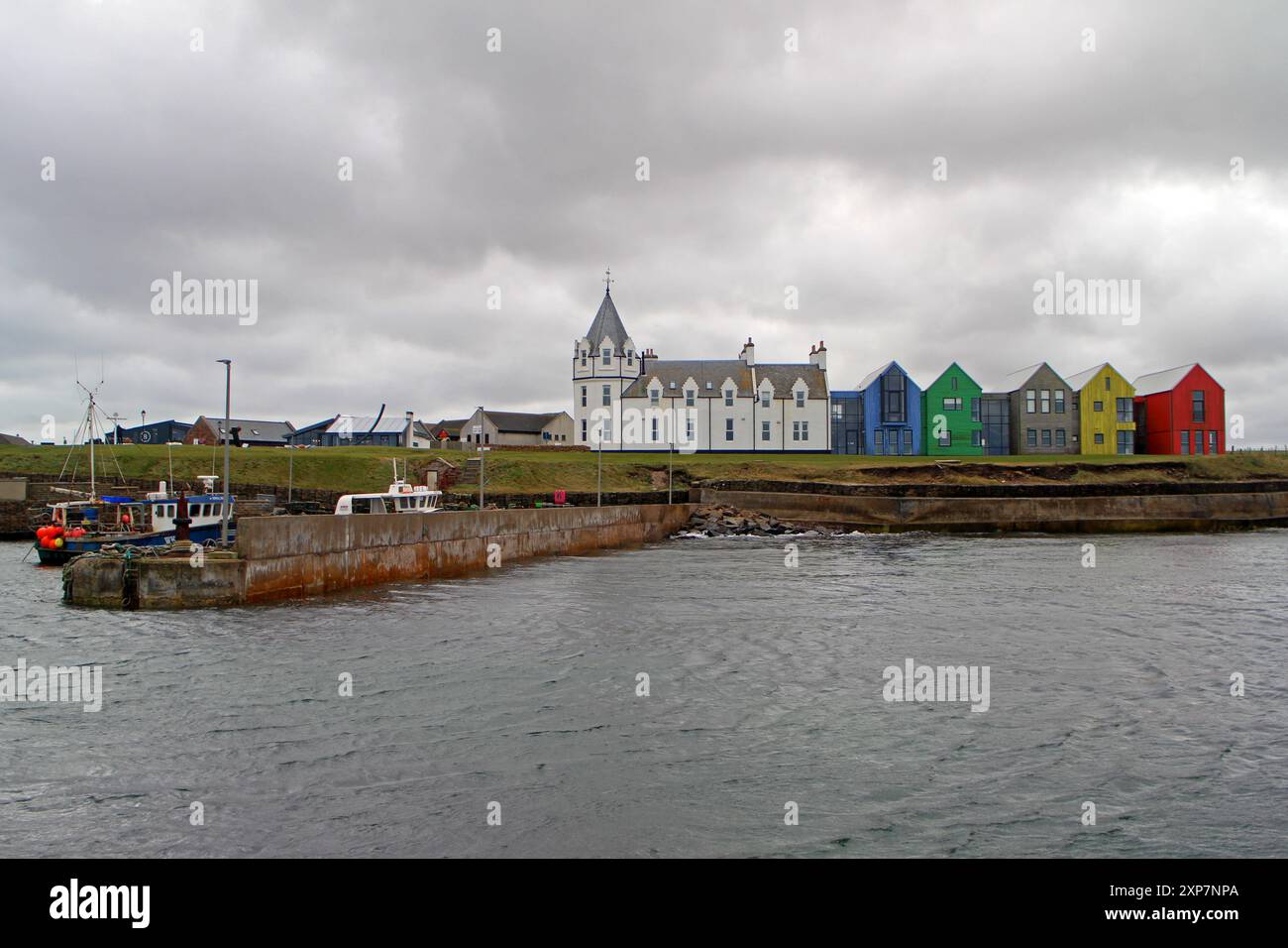 The Inn ou John O Groats Hotel, Highlands, Écosse Banque D'Images