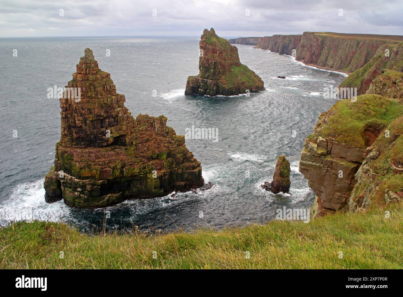 Duncansby Head, Écosse Banque D'Images