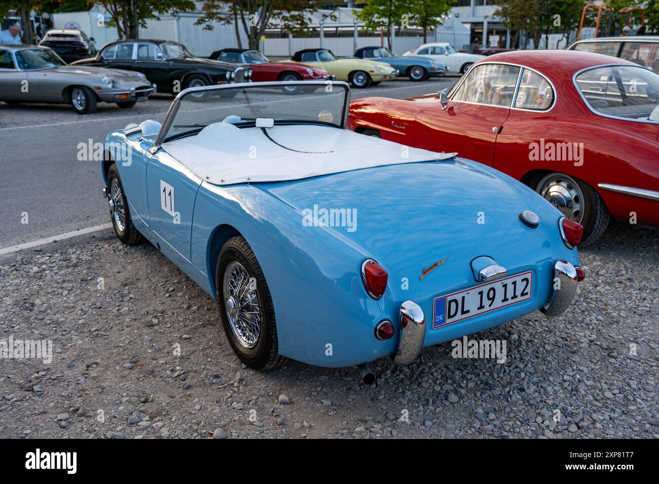 Austin Healey Sprite Banque D'Images