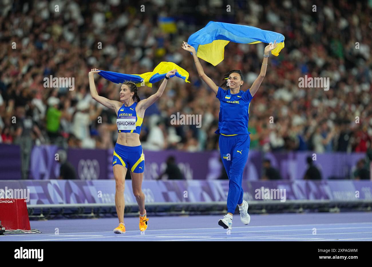 Paris, France. 4 août 2024. Participe au /#2/ /#3/ le jour 9. Crédit : Ulrik Pedersen/Alamy Live News Banque D'Images