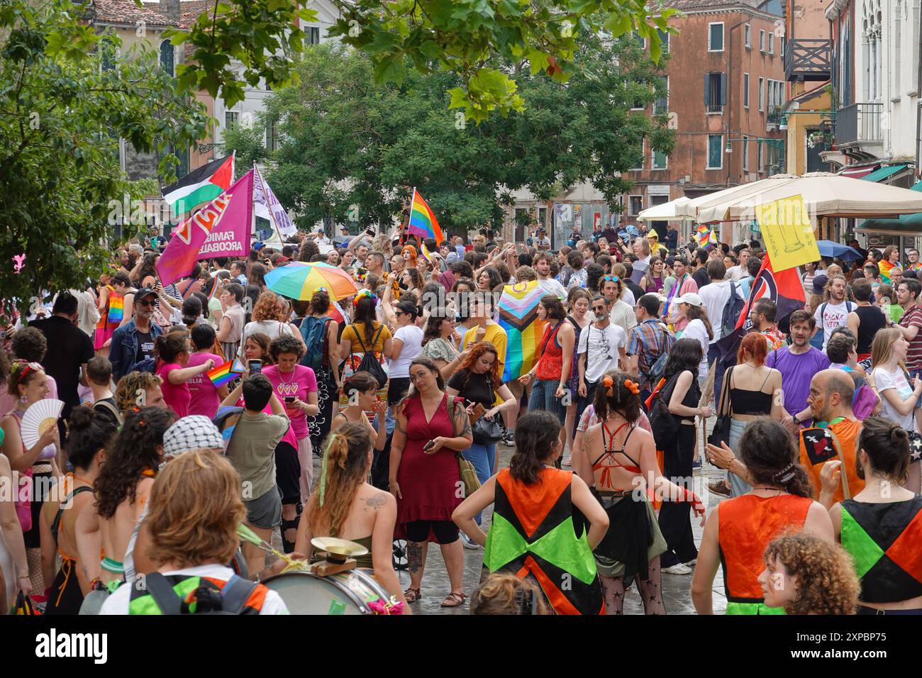 Venedig, Laguna Pride 2024 // Venice, Laguna Pride 2024 *** Venice, Laguna Pride 2024 Venice, Laguna Pride 2024 Banque D'Images