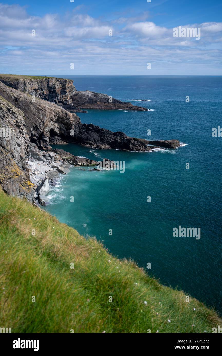 Mizen Head Ireland Coast line Spring Time Banque D'Images