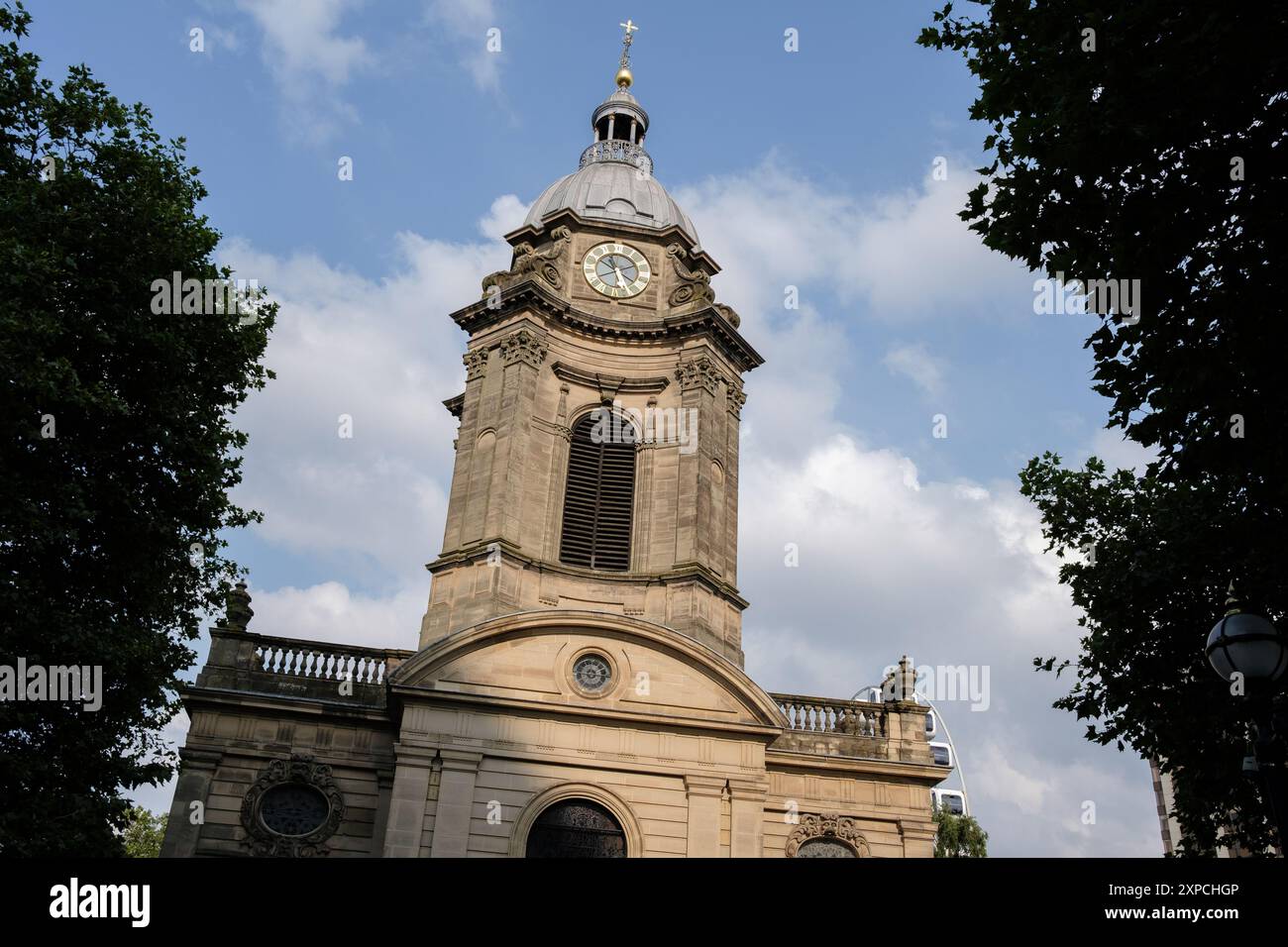 vue de l'extérieur de la cathédrale st philip à birmingham, 5 août 2024 royaume-uni. Banque D'Images