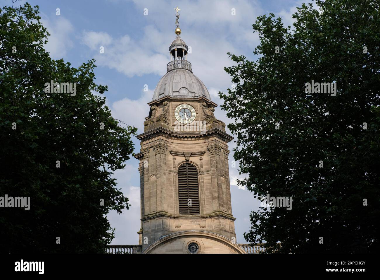 vue de l'extérieur de la cathédrale st philip à birmingham, 5 août 2024 royaume-uni. Banque D'Images