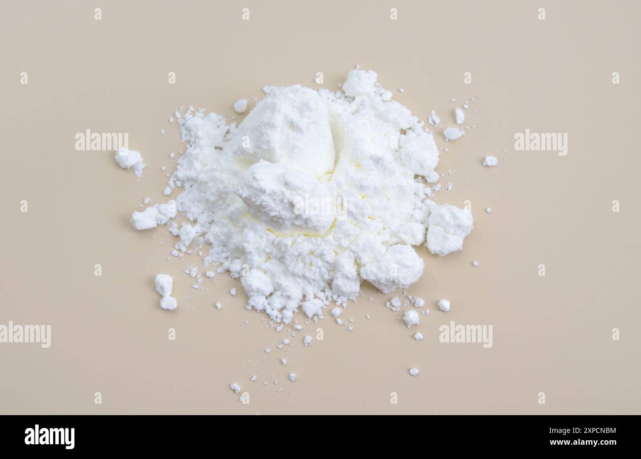 Le lactose, ou sucre de lait, est un disaccharide composé de galactose et de glucose et dont la formule moléculaire est C12H22O11 Banque D'Images