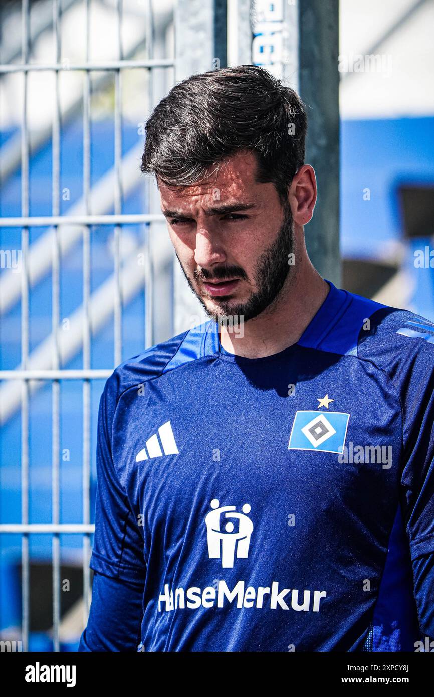 Marco Johansson GER, Hamburger d'entraînement SV, Fussball, 2. Bundesliga, saison 2024/2025, 05.08.2024 Foto : Eibner-Pressefoto/Marcel von Fehrn Banque D'Images