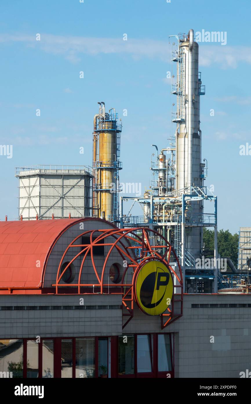 Paramo République tchèque raffineries de pétrole minéral Banque D'Images