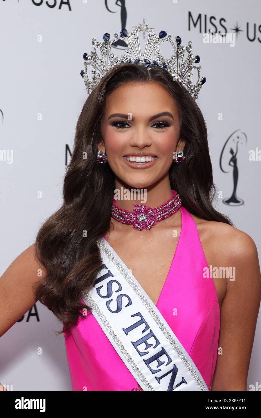 Addie Carver, Miss Teen, USA. , . À Los Angeles, Californie. Photo : Crash/imageSPACE crédit : Imagespace/Alamy Live News Banque D'Images